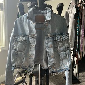 american eagle jean jacket